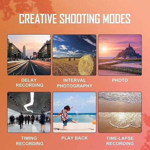 Digital Camera 4K 48MP Vlogging Camera for YouTube – WiFi, Webcam, 3" Flip Screen, 16X Digital Zoom, Wide Angle & Macro Lens – Rechargeable, Anti-Shake, Portable Video Camera for Content Creators in Saudi Arabia