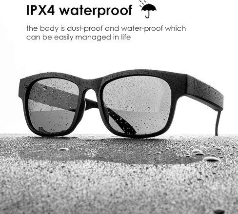 SMART AUDIO Bluetooth Sunglasses IPX4 مقاوم للماء UV400 UV400 استقطاب سماعات رأس المال اللاسلكية مكبر صوت Sunglass in Kuwait