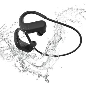 IPX8 Waterproof Swimming Earbuds, Bone Conduction Headphones, Swimming Headphones with 8GB Memory,Wireless Bluetooth 5.4, 8H Playtime in Ear Underwater Earbuds for Swimming, Running in Saudi Arabia