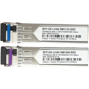 40 كيلومتر من الألياف البصرية SFP MODULE GIGABIT LC 1310NM/1550NM in Kuwait