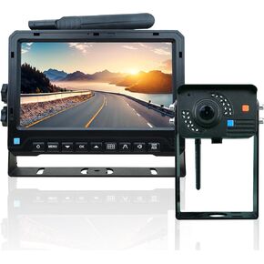 TadiBrothers 1080P Wireless RV Backup Camera & 7" HD Monitor – 300ft+ Wireless Range, 120° Wide-Angle View, Night Vision, No-Interference Digital Signal – American-Based, 1-Year Warranty in Saudi Arabia