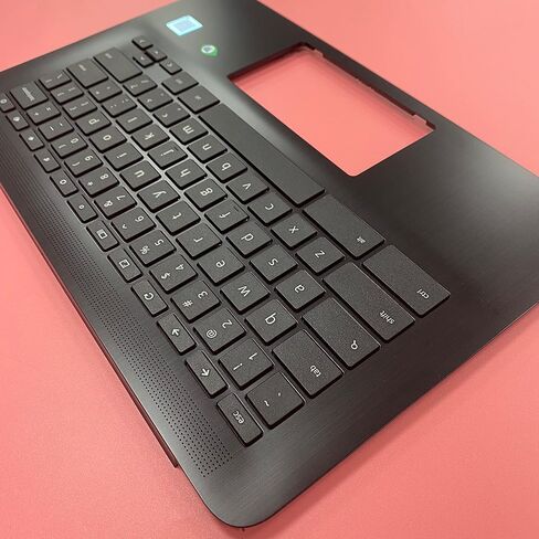 Replacement Laptop Upper Case Palmrest Keyboard Assembly Part for HP Chromebook 14 G7 CB E 14 G7 CElN4500 M47207-001 Black in Saudi Arabia