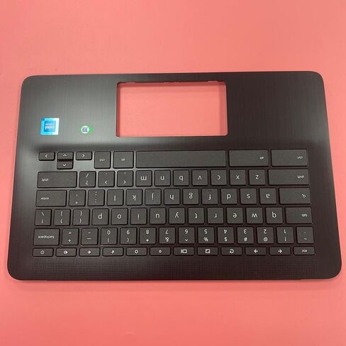 Replacement Laptop Upper Case Palmrest Keyboard Assembly Part for HP Chromebook 14 G7 CB E 14 G7 CElN4500 M47207-001 Black in Saudi Arabia