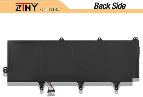 C41N1802 Battery Replacement for ASUS Rog Zephyrus S 3s Plus GX701 GX701G GX701GV GX701GVR GX701GX GX701GW GX735GV GX735GW GX735GX GX701GXR GX701GWR GX735GVR GX735GWR GX735GXR GX735LWS GX701LV GX701LW in Saudi Arabia