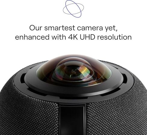 Meeting Owl 4+ 360 درجة ، وكاميرا مؤتمرات فيديو ذكية 4K ، والميكروفون ، ومكبر الصوت (تركيز السماعة التلقائي ، والتكبير الذكي ، والضوضاء المعادلة) (متجددة) in Saudi Arabia