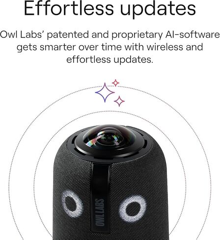 Meeting Owl 4+ 360 درجة ، وكاميرا مؤتمرات فيديو ذكية 4K ، والميكروفون ، ومكبر الصوت (تركيز السماعة التلقائي ، والتكبير الذكي ، والضوضاء المعادلة) (متجددة) in Saudi Arabia