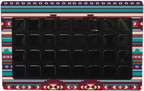 Mayyskins Skin متوافق مع Elgato Stream Deck XL - Southwest Stripes | غلاف الالتفاف الواقي ، الدائم ، والفريد من نوعه | من السهل تطبيق وتغيير الأنماط | صنع في الولايات المتحدة in Saudi Arabia