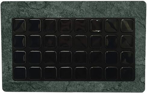 Mayyskins الجلد متوافق مع Elgato Stream Deck XL - الحجر الأخضر | غلاف الالتفاف الواقي ، الدائم ، والفريد من نوعه | من السهل تطبيق الأنماط وإزالتها وتغييرها | صنع في الولايات المتحدة in Saudi Arabia
