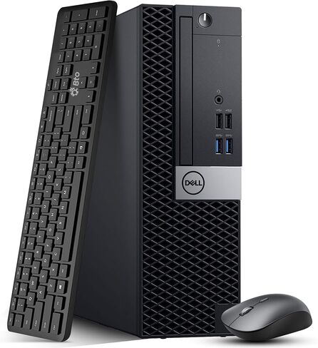 Dell OptiPlex 5070 Desktop Computer PC Intel Core i7-9700 (8-Cores), 16GB DDR4 Ram, 256GB SSD, WiFi, Keyboard & Mouse, Windows 11 Pro (Renewed) in Saudi Arabia