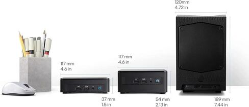 REATAN Intel NUC12WSKI5 MINI PC/HTPC ، OS 11 MINI COMPUTER ، I5-1240P 10C/12T ، حتى 4.4 GHz Turbo ، NVME SSD DDR4RAM ، WIFI 6 ، BT 5.2 Thunderbolt in Kuwait