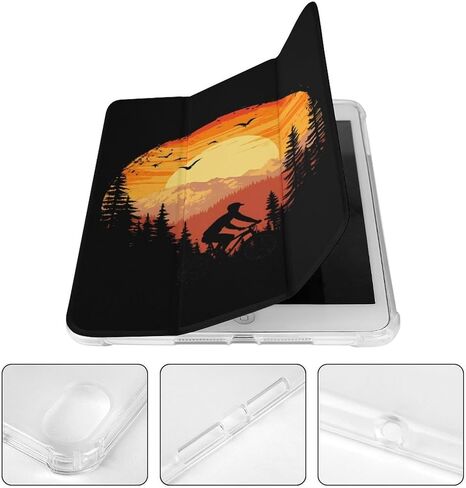 علبة الدراجات الجبلية للدراجات الجبلية مع حامل القلم رفيع الخفيف الوزن المتوافق مع iPad mini 4/5/6 mini6 （8.3in） in Saudi Arabia