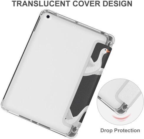 Flying Wild Geese Case مع حامل القلم Trifold Trifold Stand متوافق مع iPad Mini 4/5/6 Mini4/5 （7.9in） in Kuwait