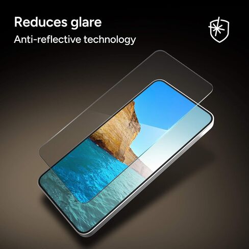 ZAGG InvisibleShield Glass Screen Protector for iPhone 15 Pro Max - 3X Shatter Protection, Anti-Fingerprint Technology, Easy to Install in Saudi Arabia