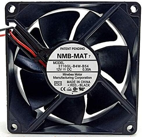 3110GLGL-B4W-B54 12V 0.30A 80*80*25 مم مروحة طاقة للهيكل لسطح المكتب ، بطاقات رسومات in Kuwait