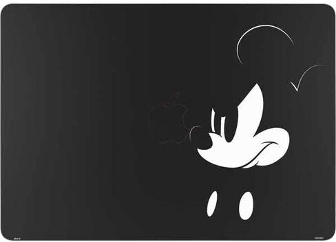 Skinit Skinit Lastop Skin Concervation مع MacBook Air 13.6in M2 (2022) - Disney Mickey Mouse بالأبيض والأسود مرخصة رسميًا in Kuwait