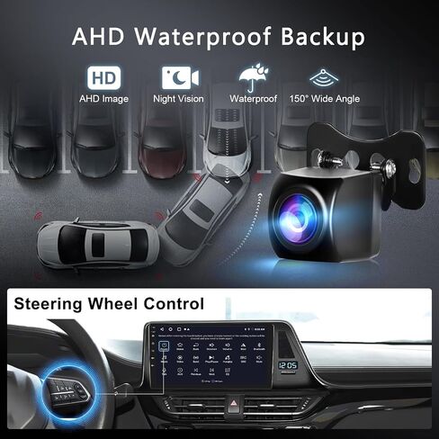 [4G+64G] Android Car Stereo for Toyota CHR 2016-2019 Radio with Wireless Carplay Android Auto Radio, Hodozzy 9 inch Touch Screen with GPS, Mirror Link, Bluetooth, WiFi, DSP, FM/RDS Radio in Saudi Arabia