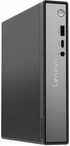 Lenovo ThinkCentre NEO 50Q QC 13C8000YUS Desktop Computer - Snapdragon X X1-26-100-16 GB - 256 GB SSD - Tiny - Eclipse Black in Kuwait