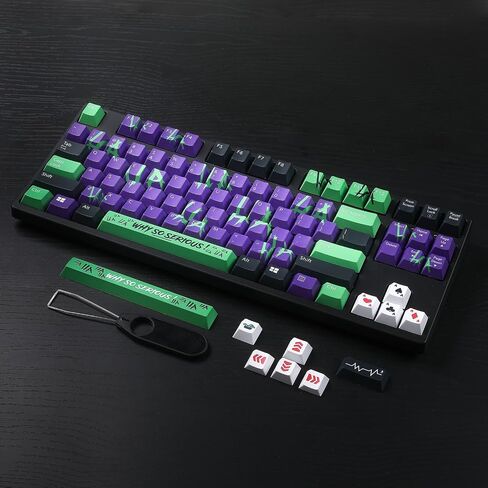 Joker Graffiti Custom Keycap Set | Cherry Profile | PBT Dye-Sub | 135 Keys | Mechanical Gaming Keyboards | PC Accessories in Saudi Arabia