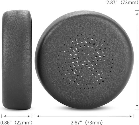Earpads Replacement Ear Cushions Compatible with JLab Go Lux ANC Wireless Headphones Ear Pads EarCup Accessory (Black) in Saudi Arabia