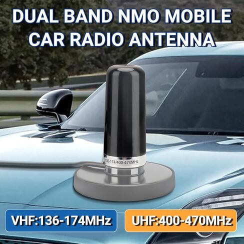 الهوائي الهوائي الهوائي الهوائي الهوائي المزدوج VHF UHF 136-174MHz 400-470MHz NMO اتصال للسيارة الشاحنة الهواة VHF in Kuwait