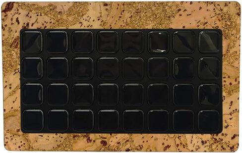 Mayyskins الجلد متوافق مع Elgato Stream Deck XL - Cork | غلاف الالتفاف الواقي ، الدائم ، والفريد من نوعه | من السهل تطبيق الأنماط وإزالتها وتغييرها | صنع في الولايات المتحدة in Saudi Arabia
