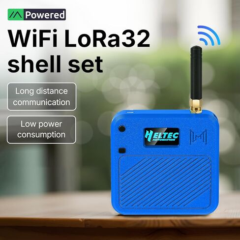 Heltec WiFi Lora 32 لوحة تطوير مع 3000 مللي أمبير في الساعة بطارية Meshtastic Lorawan متوافقة مع ESP32-S3 SX1262 شريحة OLED من النوع C USB IOT Smart Home Wireless Projects Case (N32 Red) in Kuwait