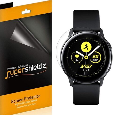 SuperShieldz (6 حزمة) مصممة لـ Samsung Galaxy Watch Active 2 (Active2) و Galaxy Watch النشط (40 مم) ، درع واضح عالي الوضوح (TPU) in Saudi Arabia
