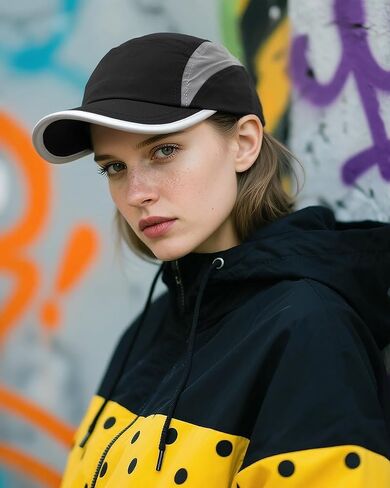 CLAPE Lightweight Short Bill Baseball Caps Quick Dry UV Protection Outdoor 5 Panel Hat Unstructured Tucker Cap for Men in Kuwait