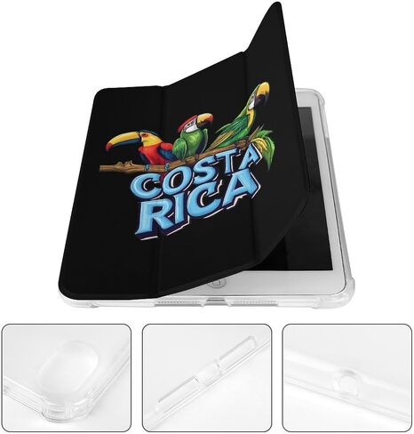 Costa-Ri-ca Tropical Bird Case with Pen Holder Slim Lightweight Trifold Stand Compatible with iPad mini 4/5/6 Mini4/5（7.9in） in Kuwait