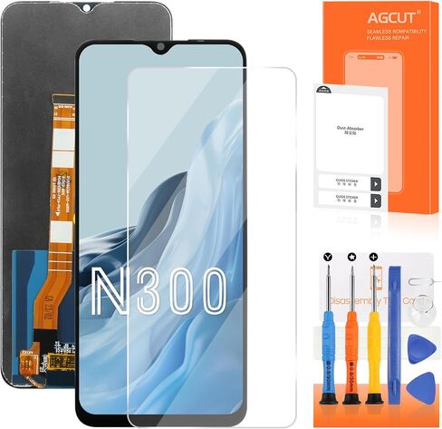 for Oneplus Nord N300 5G Screen Replacement for Nord N300 5G LCD Display Touch CPH2389 Screen Digitizer Assembly Repair Kits(Black No Frame) in Saudi Arabia
