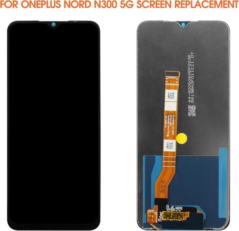 for Oneplus Nord N300 5G Screen Replacement for Nord N300 5G LCD Display Touch CPH2389 Screen Digitizer Assembly Repair Kits(Black No Frame) in Saudi Arabia