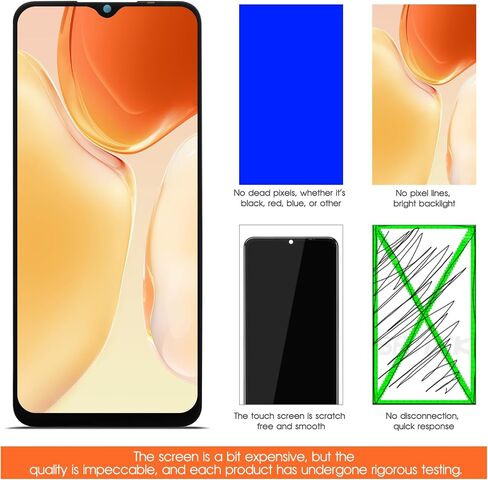 for Oneplus Nord N300 5G Screen Replacement for Nord N300 5G LCD Display Touch CPH2389 Screen Digitizer Assembly Repair Kits(Black No Frame) in Saudi Arabia