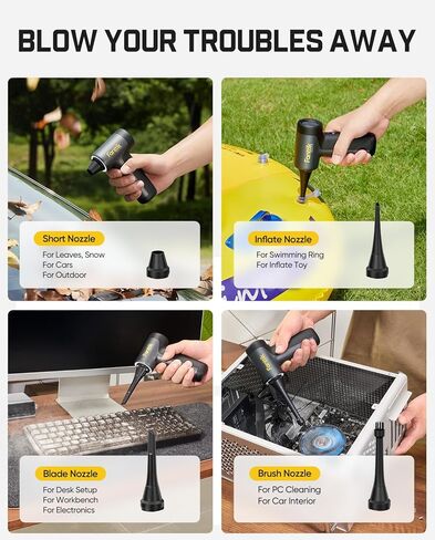 Fanttik B10 Pro Electric Air Duster & K2 Nano Mini Power Drill in Saudi Arabia