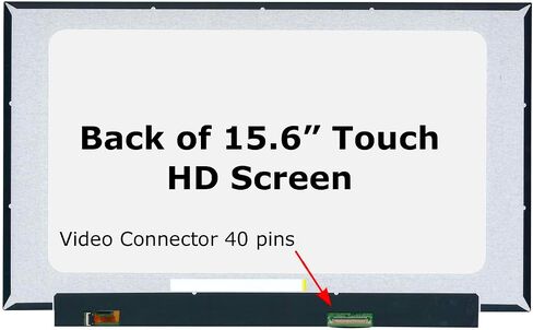Screenarama استبدال الشاشة الجديدة لـ HP 15-DY0013DX 7FU54UA ، HD 1366x768 ، Oncell Touch ، LCD LED عرض مع أدوات in Kuwait