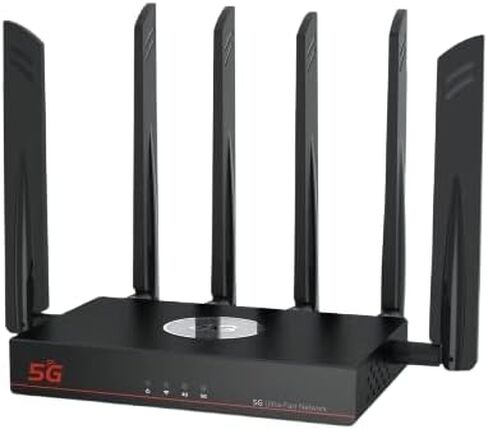 AX3000 5.8G NR WIFI6 جهاز التوجيه اللاسلكي 1000 ميغابت في الثانية استخدام المنزل مع 4 منافذ شبكة معدل بيانات الشبكة المحلية منتج جديد in Kuwait