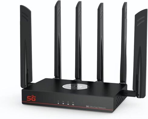 AX3000 5.8G NR WIFI6 جهاز التوجيه اللاسلكي 1000 ميغابت في الثانية استخدام المنزل مع 4 منافذ شبكة معدل بيانات الشبكة المحلية منتج جديد in Kuwait