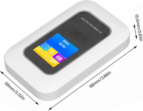 نقطة اتصال WiFi المتنقلة ، جهاز توجيه محمول محمول 4G LTE مع فتحة بطاقة SIM وبطارية كبيرة ، لعائلة القيادة ذاتية السفر in Kuwait