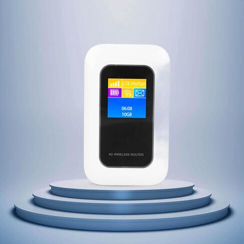 نقطة اتصال WiFi المتنقلة ، جهاز توجيه محمول محمول 4G LTE مع فتحة بطاقة SIM وبطارية كبيرة ، لعائلة القيادة ذاتية السفر in Kuwait