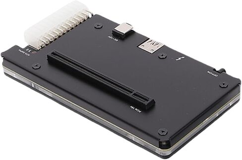 GPU Enclosure with SFX Bracket, USB 4.0 ATX 24Pin Connector PCIE 16X Slot Graphics Card Dock Fit for Thunderbolt 3 4 Mini External eGPU Docking Station in Saudi Arabia