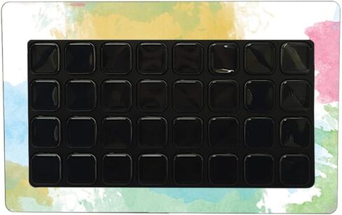 MightySkins Skin Compatible with Elgato Stream Deck XL - Watercolor White | Protective, Durable, and Unique Vinyl Decal wrap Cover | Easy to Apply, Remove, and Change Styles | Made in The USA in Saudi Arabia