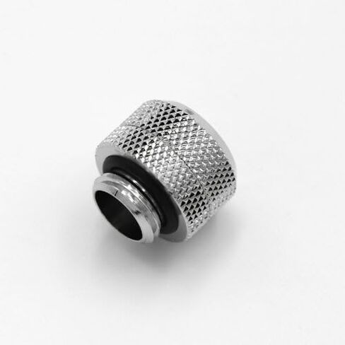 Barrow G1/4 "إلى 12 مم من ضغط أنابيب صلبة ، فضي لامعة ، 4 عبوات in Kuwait