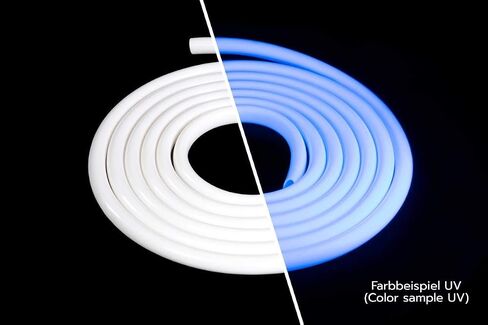 Alphacool Tubing Alphatube HF 13/10 (3/8 "ID) - UV White 3M (9.8ft) تجزئة التجزئة (17534) in Saudi Arabia