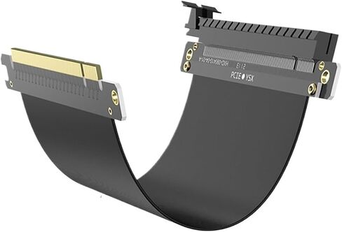 رسومات عالية السرعة PCI CONNECTOR CALLER CARD PCI-E X16 3.0 منفذ تمديد الكابل المرن لـ (15 سم) in Kuwait