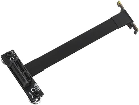 X4 Riser Cable 90 درجة الزاوية اليمنى 8GBPS PCIE 3.0 X1 إلى X1 تمديد كابل PCI 1x Riser Card Ribbon Extender in Saudi Arabia