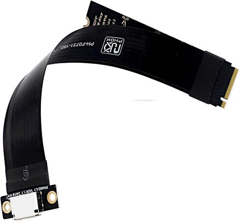 PCIE 4.0 to SFF-8611 SFF-8612 Female Adapter Cable External Graphics Card Extension Cable in Saudi Arabia