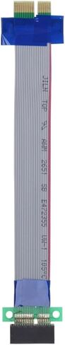 Computer PCI-E Extension Adapter Cable PCIE X1 Male to Female Riser Converter in Saudi Arabia