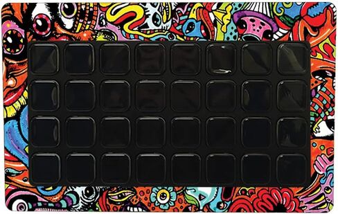 MightySkins Skin Compatible with Elgato Stream Deck XL - Acid Trippy | Protective, Durable, and Unique Vinyl Decal wrap Cover | Easy to Apply, Remove, and Change Styles | Made in The USA in Saudi Arabia