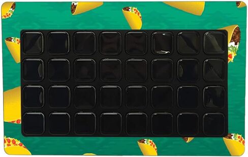 Mayyskins الجلد متوافق مع Elgato Stream Deck XL - Tacos | غلاف الالتفاف الواقي ، الدائم ، والفريد من نوعه | من السهل تطبيق الأنماط وإزالتها وتغييرها | صنع في الولايات المتحدة in Saudi Arabia
