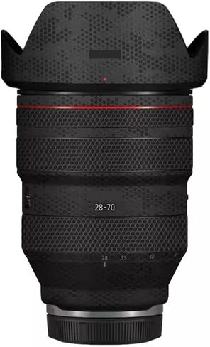 ملصق عدسة الكاميرا المضادة للخلع لـ Canon RF 28-70mm F2 L USM Coat Vinyl Wrap Film Film Protector Skin 28-70 2 (Circuit Titanium) in Kuwait