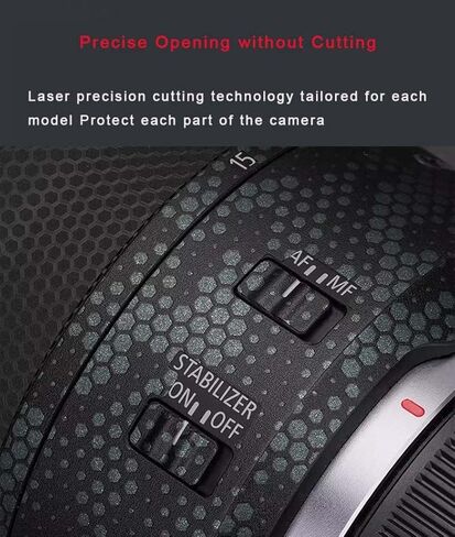 ملصق عدسة الكاميرا المضادة للخلع لـ Canon RF 28-70mm F2 L USM Coat Vinyl Wrap Film Film Protector Skin 28-70 2 (Circuit Titanium) in Kuwait